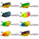 Frog Type Topwater Lure Silicone Thunder Fishing Lure with blade Soft Bait  2.5cm/1in 3.1g/0.1oz