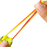 Frog Lure Soft Tube Bait  Fishing Lure with Fishing Hooks Top Water Ray Frog Artificial 3D Eyes 6.3cm/2.5in 13g/0.44oz