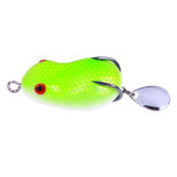 Frog Bait Topwater Lure Silicone Thunder Fishing Lure with blade Soft Bait  8g/0.28oz   14g/0.5oz