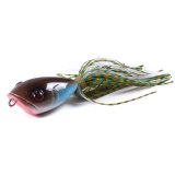Fishing Popper Bait with Silicone Filament Hard Bait Sinking Lure 10cm/3.94in 10.5g/0.37oz