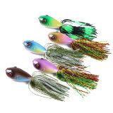 Fishing Popper Bait with Silicone Filament Hard Bait Sinking Lure 10cm/3.94in 10.5g/0.37oz