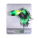Fishing Popper Bait with Silicone Filament Hard Bait Sinking Lure 10cm/3.94in 10.5g/0.37oz