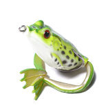 5 Pcs/set Frog Shape Topwater Lure Silicone Bait Thunder Fishing Soft Lure  Artificial Bait Wobbler  5.5cm/2.2in 15.5g/0.55oz