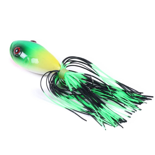 Fishing Popper Bait with Silicone Filament Hard Bait Sinking Lure 10cm/3.94in 10.5g/0.37oz
