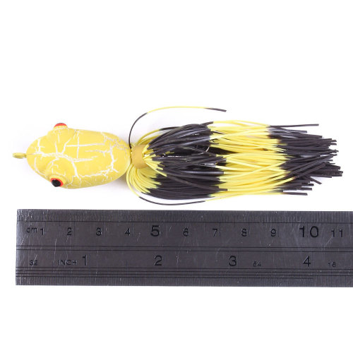 Frog Lure Top Water Soft Tube Bait  Fishing Lure with Fishing Hooks TopWater Ray Frog  10cm/3.94in 9.5g/0.33oz