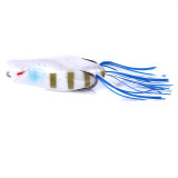 Frog Lure Soft Tube Bait  Fishing Lure with Fishing Hooks TopWater Ray Frog  7cm/2.8in 14g/0.5oz