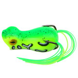 Frog Lure Top Water Soft Tube Bait  Fishing Lure with Fishing Hooks TopWater Ray Frog  5cm/2.0in 12g/0.42oz
