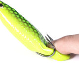 Frog Lure 8.5cm/3.35in 12.7g/0.45oz Fishing Lure Silicone Bait Fake Lure For Snakehead Bass Pike Soft bait