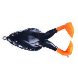 Frog Lure Double Propeller Legs Silicone Soft Baits Topwater Wobblers Artificial Bait For Bass Catfish Fishing Lure  9cm /3.54in 12g/0.42oz