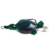 Topwater Frog Fishing Lure 6.8cm/2.68in-12g/0.41oz Swimbait Wobblers Lure Popper Bass Pike Bait