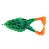 Frog Lure Double Propeller Legs Silicone Soft Baits Topwater Wobblers Artificial Bait For Bass Catfish Fishing Lure  9cm /3.54in 12g/0.42oz