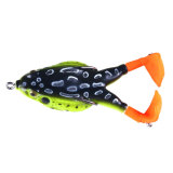 Frog Lure Double Propeller Legs Silicone Soft Baits Topwater Wobblers Artificial Bait For Bass Catfish Fishing Lure  9cm /3.54in 12g/0.42oz