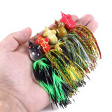 Frog Lure Top Water Soft Tube Bait  Fishing Lure with Fishing Hooks TopWater Ray Frog  9cm/3.5in 7g/0.25oz