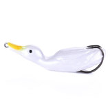 Duck Fishing Lure Ducking Fishing Frog Lure Artificial Bait Duckling 3D Eyes Fishing Baits Bass Carp Pike Fishing 10.5cm/4oz 18.5g/0.65oz