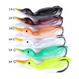 Duck Fishing Lure Ducking Fishing Frog Lure Artificial Bait Duckling 3D Eyes Fishing Baits Bass Carp Pike Fishing 10.5cm/4oz 18.5g/0.65oz