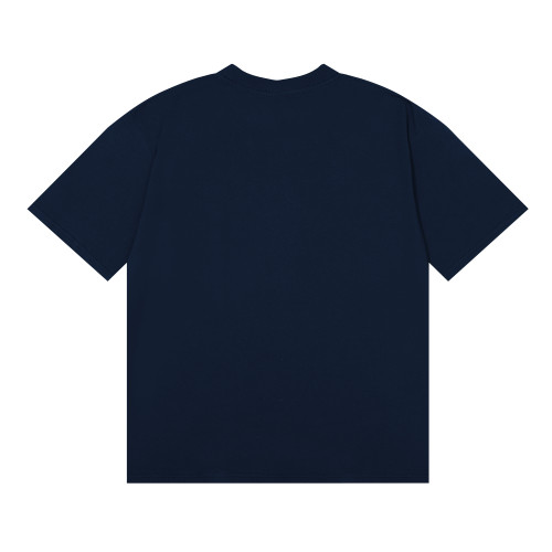 2024 COVERNAT 1:1High Quality Printed With  Letter Logo Navy Blue  T-Shirt