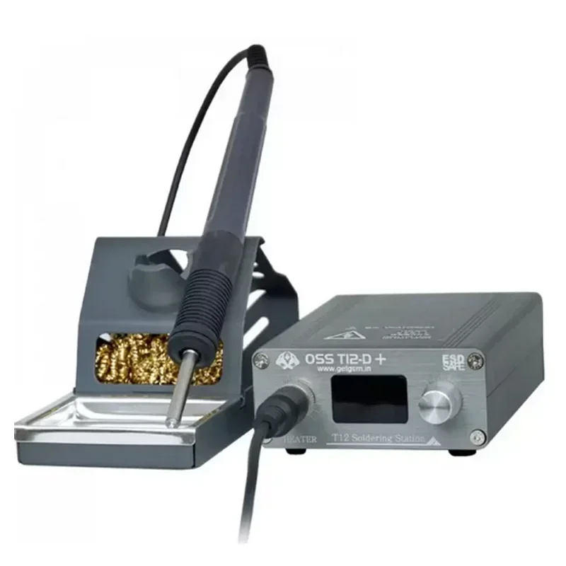 OSSTEAM T12-D+ Electric Soldering Iron Temperature Controller Digital Soldering Station