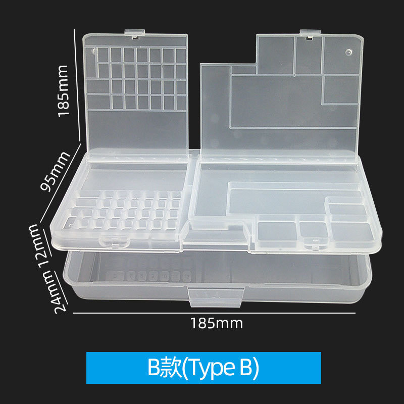 Storage box case for iphone motherboard spare parts accessories