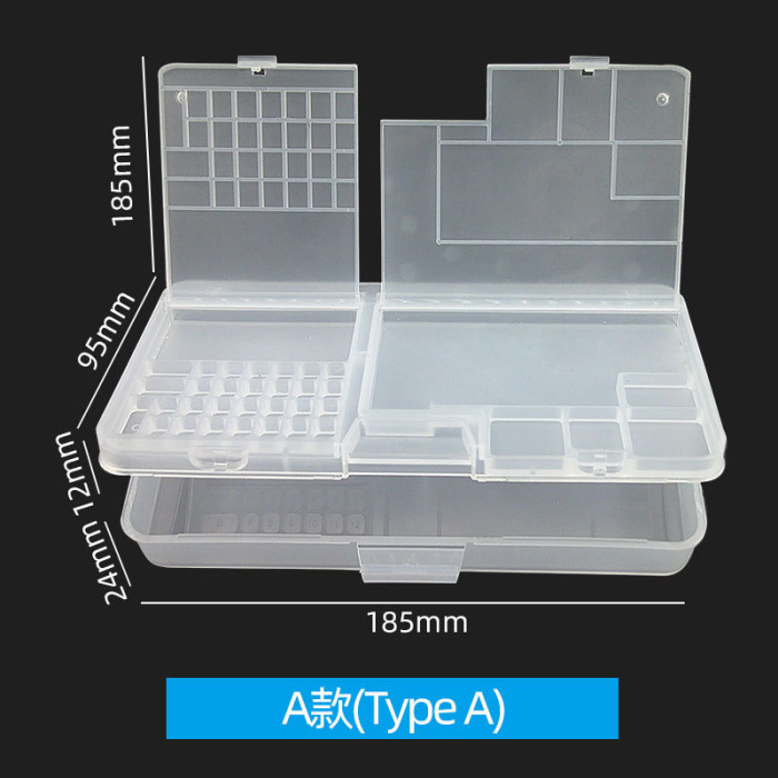 Storage box case for iphone motherboard spare parts accessories