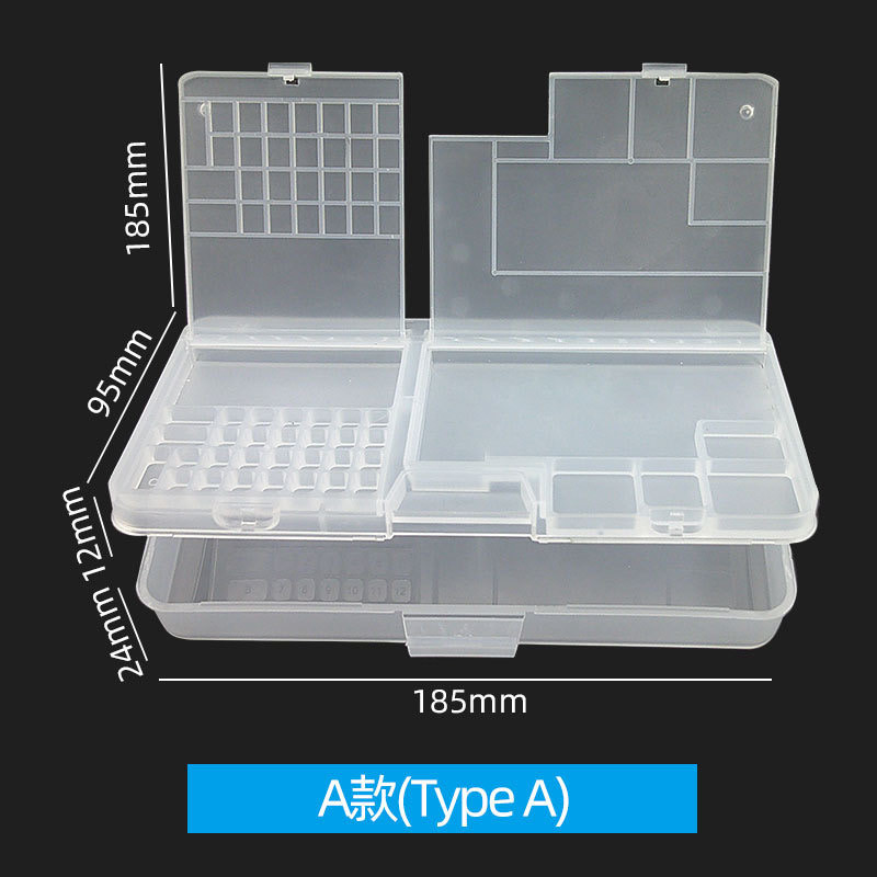 Storage box case for iphone motherboard spare parts accessories