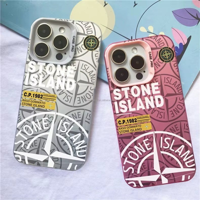 So Cool Personalized Trend Stone Island Mobile Phone case for iPhone 16 15 14 13 12 11 Promax Mobile Phone Accessories