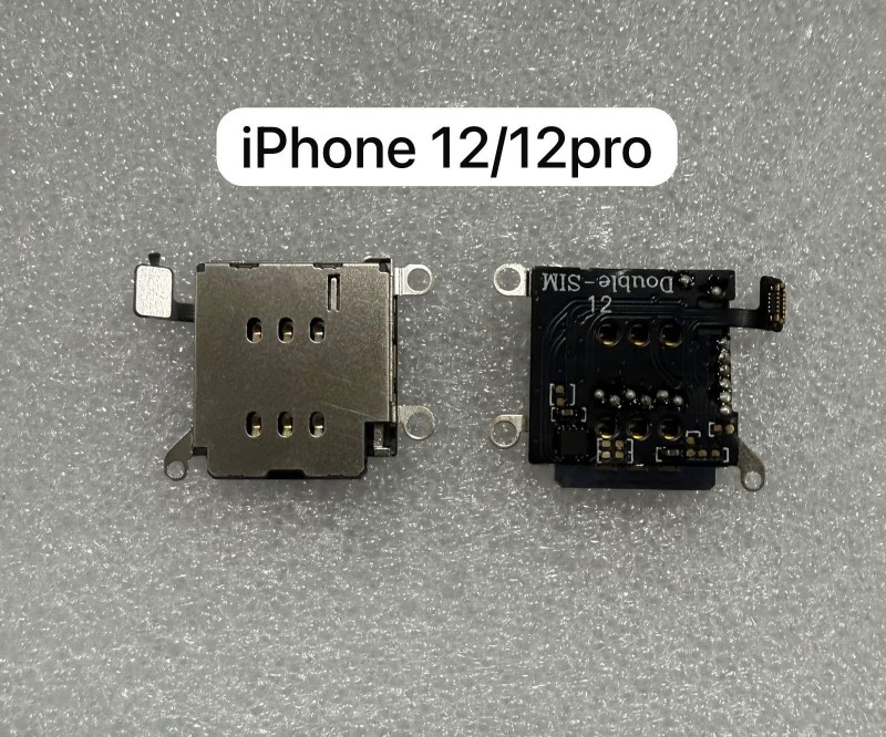 Built -In DB Double slot Card flex For IP12 to 16promax support for single card and double card