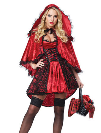 Luxury Little Red Riding Hood Costume M40296