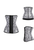 Sexy women black latex corsets M1303M
