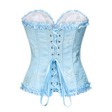 Women Sexy Corsets Bustiers Floral Burlesque Vintage Corset M26046
