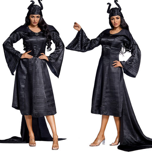 Evil Queen Halloween Witch Robe Women Costume M40766