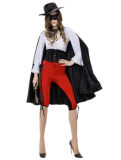 Woman Sexy Zorro Costume