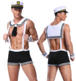 Seaman Sexy Sailor Costume Cosplay Uniforms Sets Men's Sex Underwear 20193