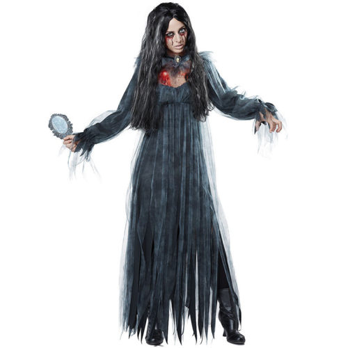 Halloween zombie ghost bride costume M40251