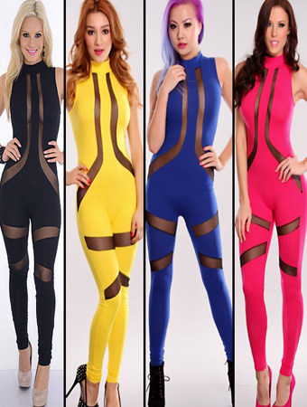 Fashion Design Four Colors New Jumpsuit Women Clothes M3841