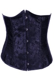 sexy printing lace-up corset M1227