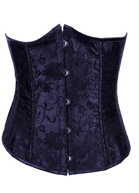 sexy printing lace-up corset M1227
