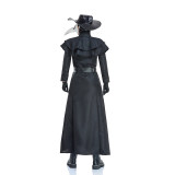 Halloween Adult Steampunk Style Plague Doctor Costume Bird Beak Mask Suit SM2011
