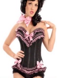 sexy lace bundle of edge corset M1690
