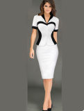 Beautiful Women V Neck Sexy profesional Dress M30212