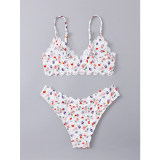 Floral Print Latest Fashion Sexy Ladies Bikini Plus Size Sswimsuits A2212