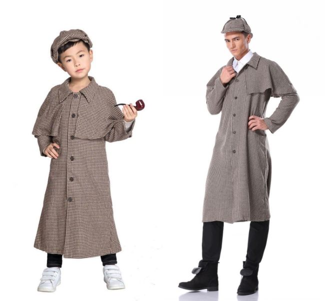 Detective Costumes Sherlock Holmes Cosplay M40743