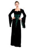 long sleeve burlesque costume  M4750