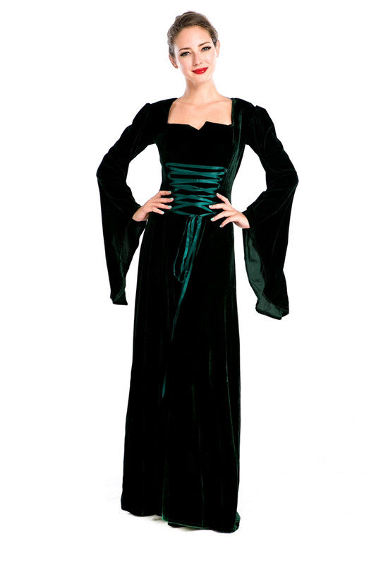 long sleeve burlesque costume  M4750