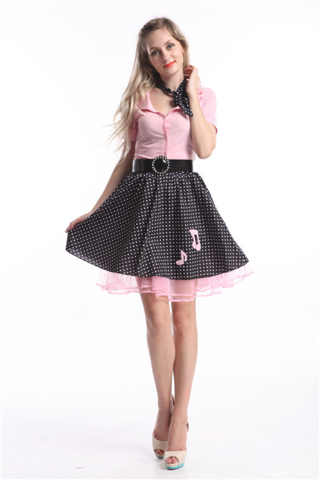 Plus size 50's Rockabilly Retro Swing Dress M30395