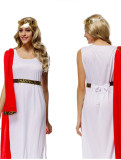 Athena  White Long Dress Costume M40453