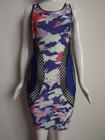 Fashion Design Top Bodycon Maxi Dress M3973