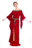 Elena of Avalor Dress Princess Cosplay Costume Fancy Dress Halloween Clothing Red Outfit Women Girls