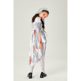 Ghost Child Costume Bride Gauze Halloween Girl Cosplay Vampire Dress SM032A