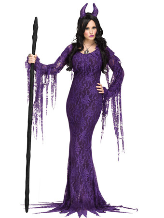 Sexy Purple OX Queen Costume M40269
