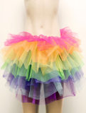 7 Color Rainbow Tutu Skirt  S003I
